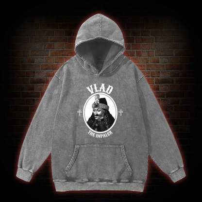 Vlad The Impaler Washed Hoodie