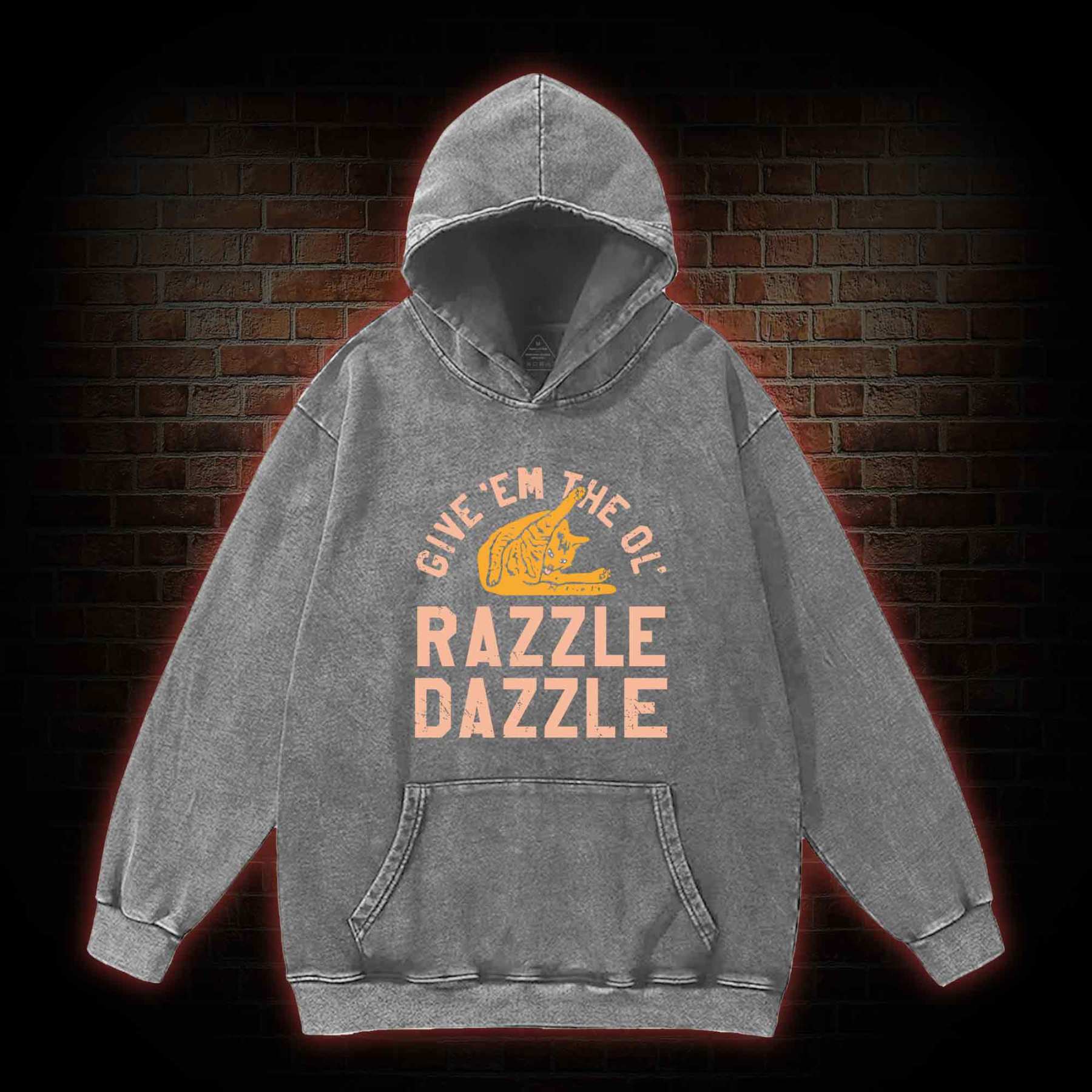Razzle Dazzle Washed Hoodie