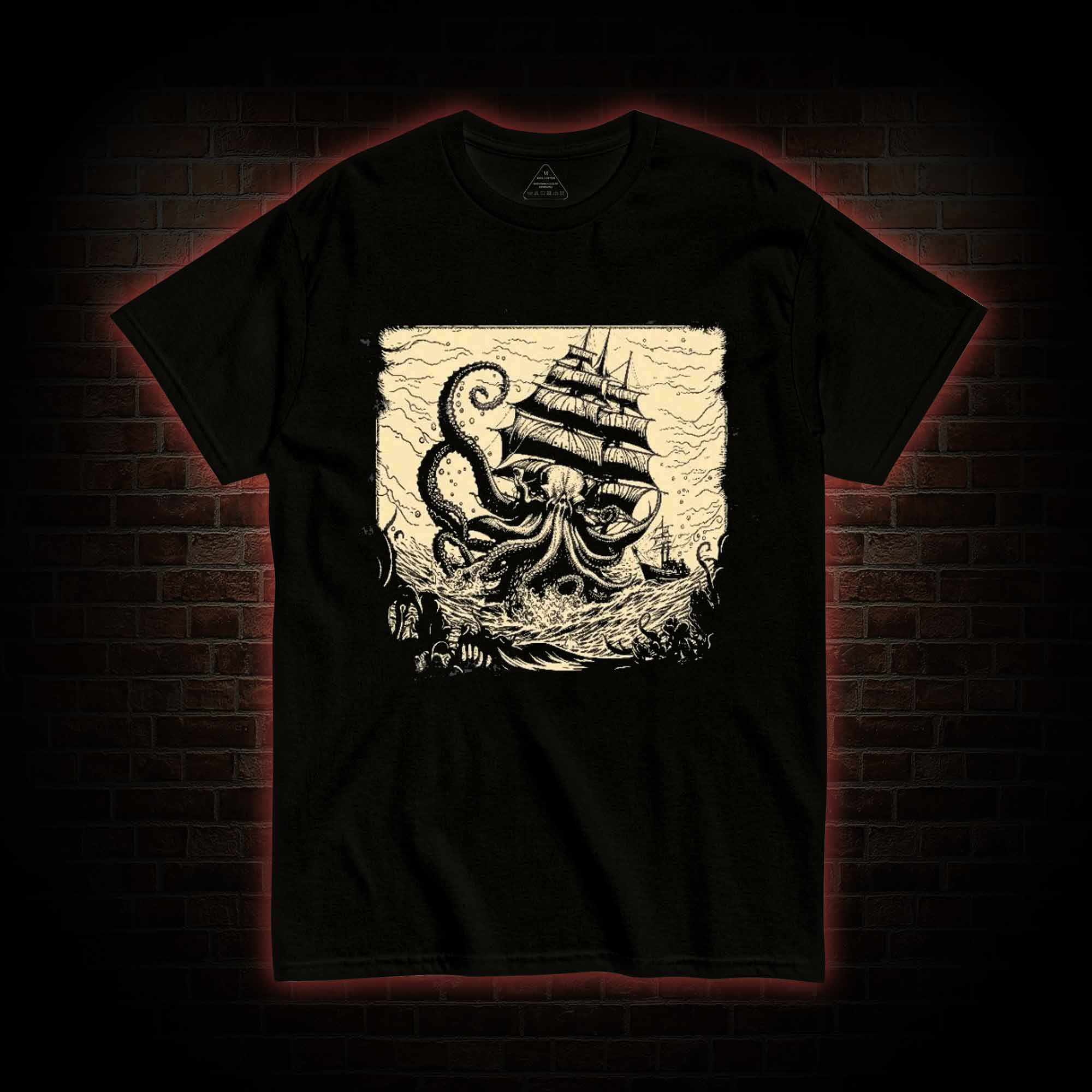 Kraken at Sea T-shirt 
