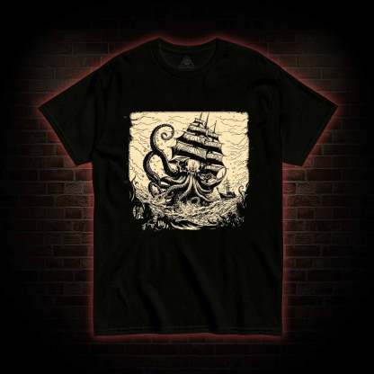 Kraken at Sea T-shirt 