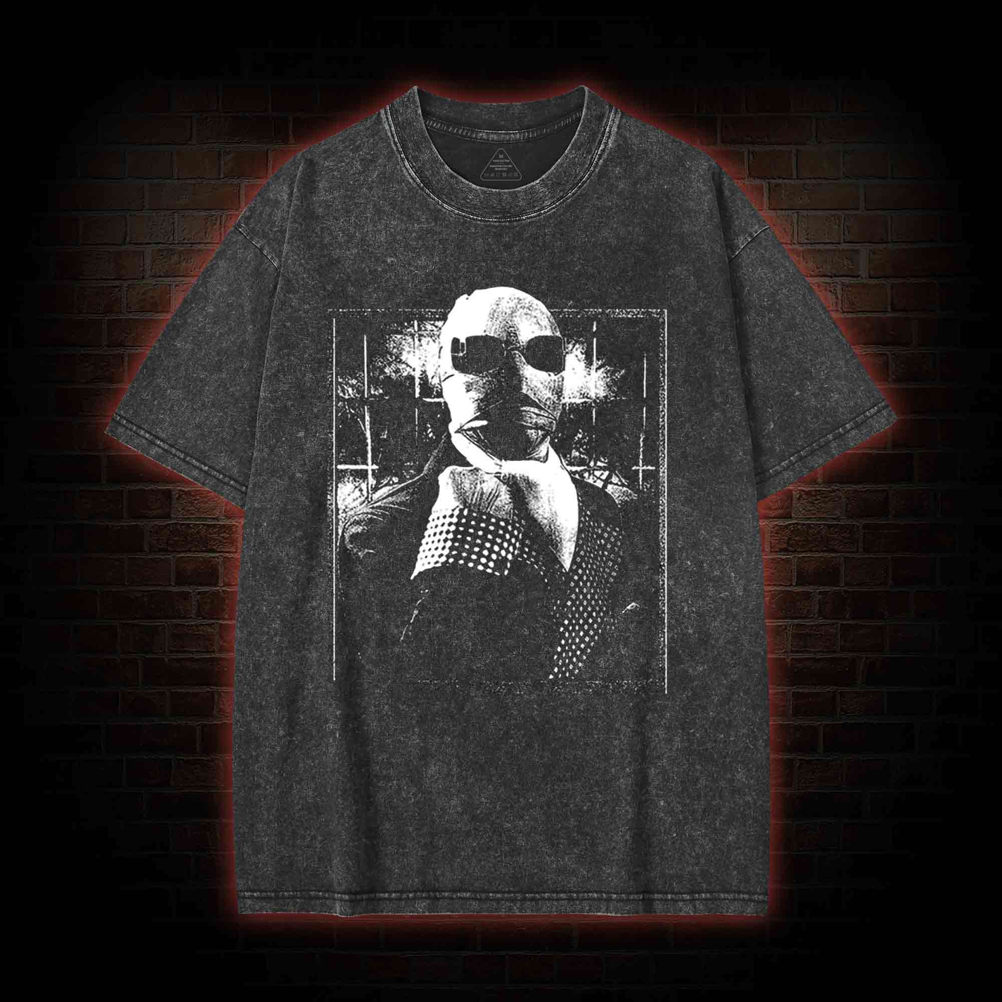 Invisible Man Can Rule the World Washed T-shirt