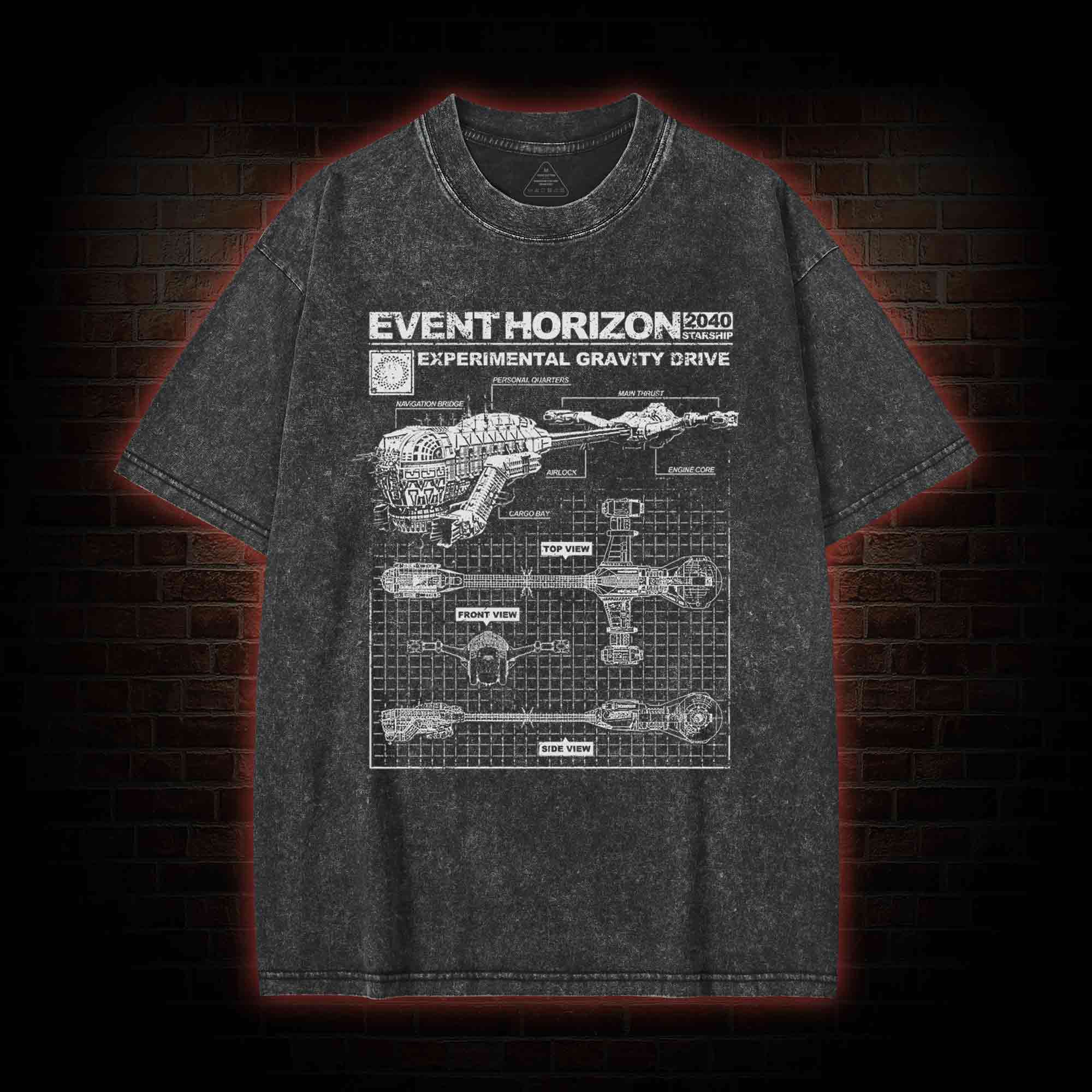 Save Yourself From Hell Washed T-shirt