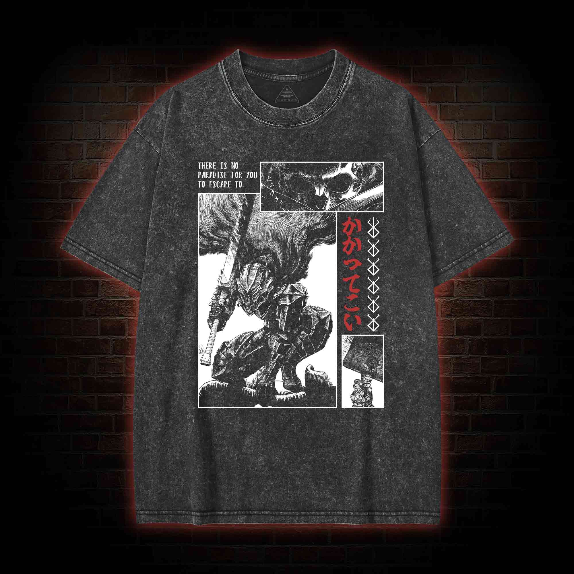 To Wield A Sword is to be Alive Washed T-shirt