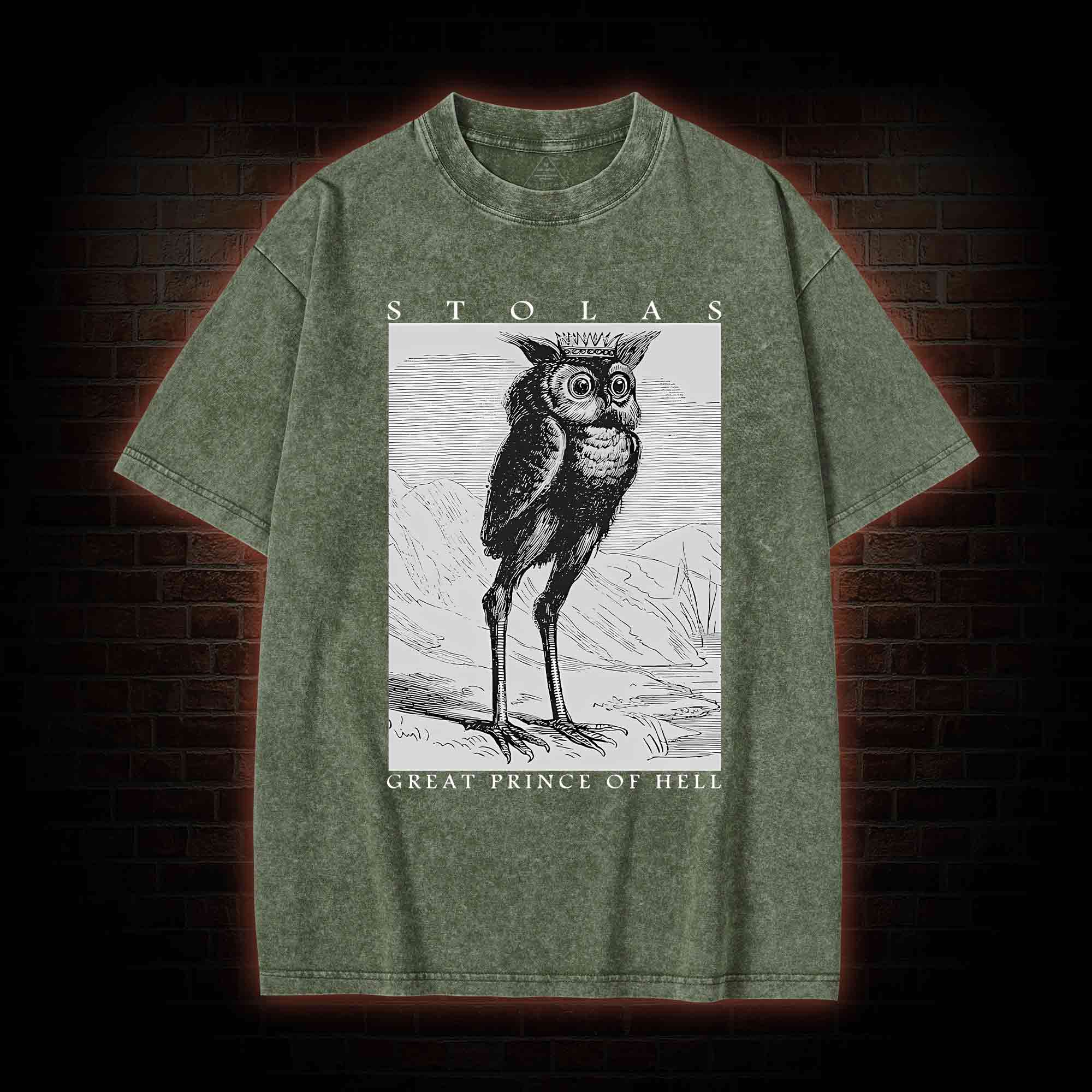 Stolas Prince Of Hell Washed T-shirt