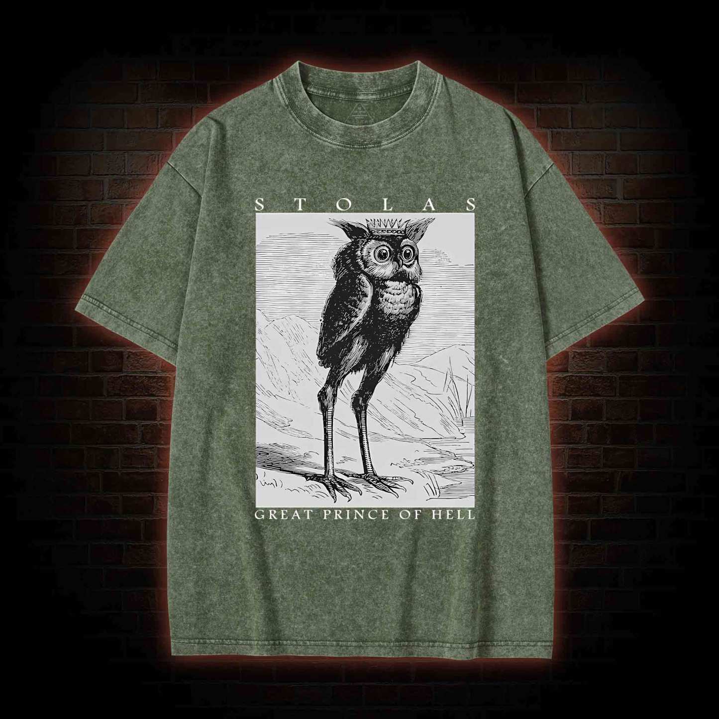 Stolas Prince Of Hell Washed T-shirt