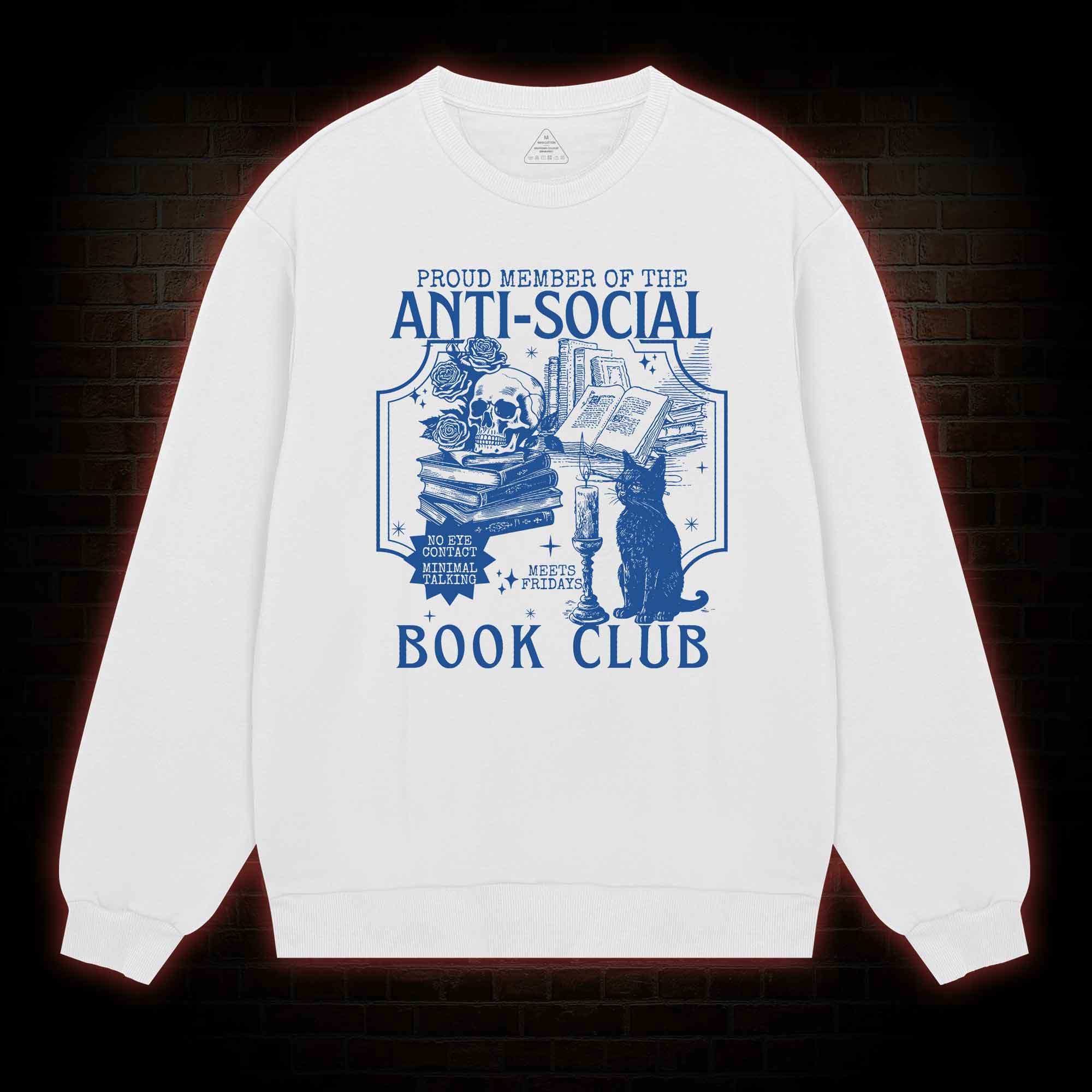 Anti-Social Book Club Sweatshirt