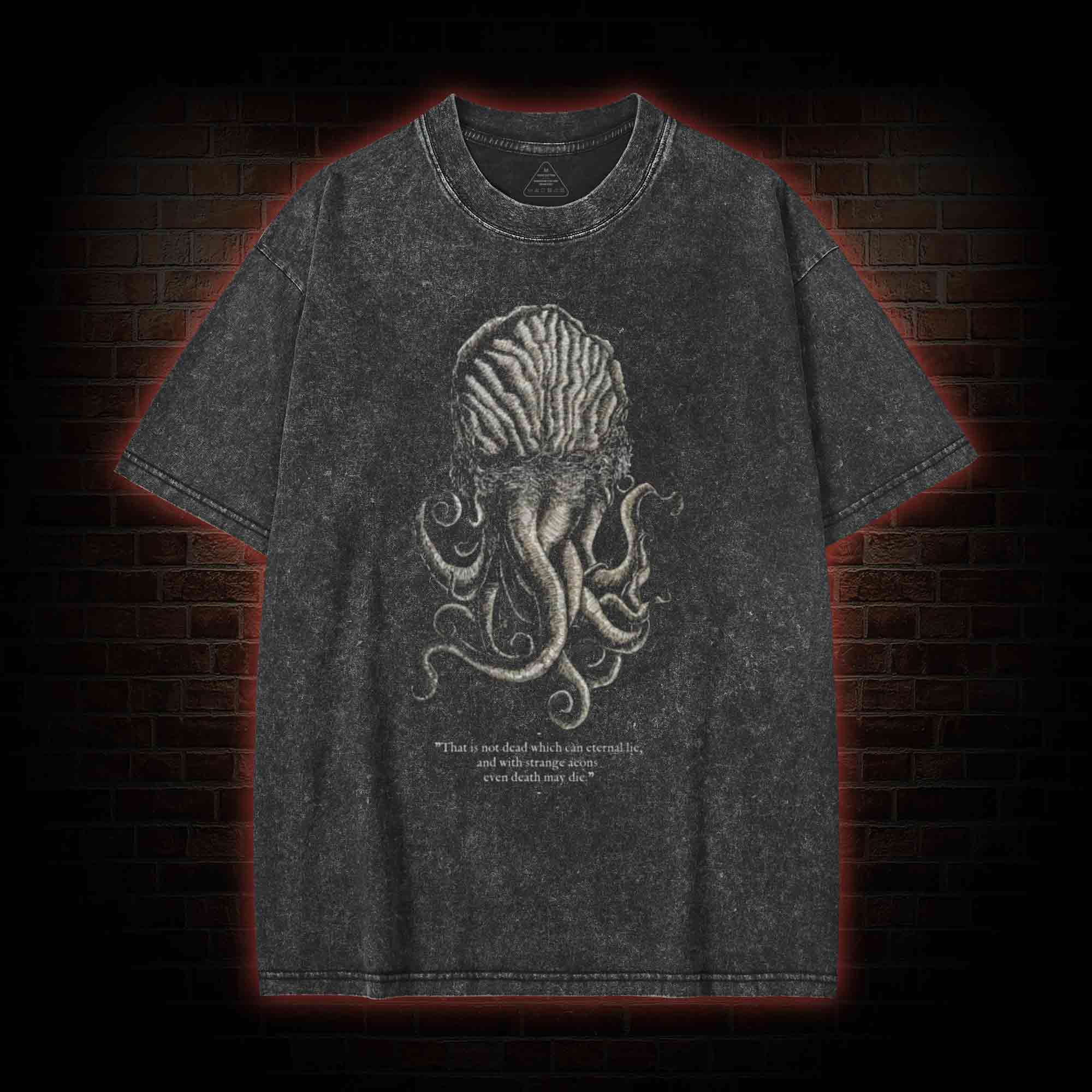 That is Not Dead Washed T-shirt