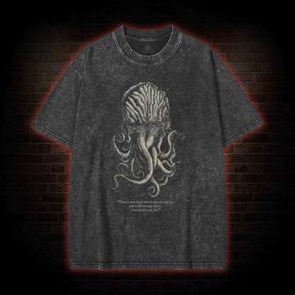 That is Not Dead Washed T-shirt