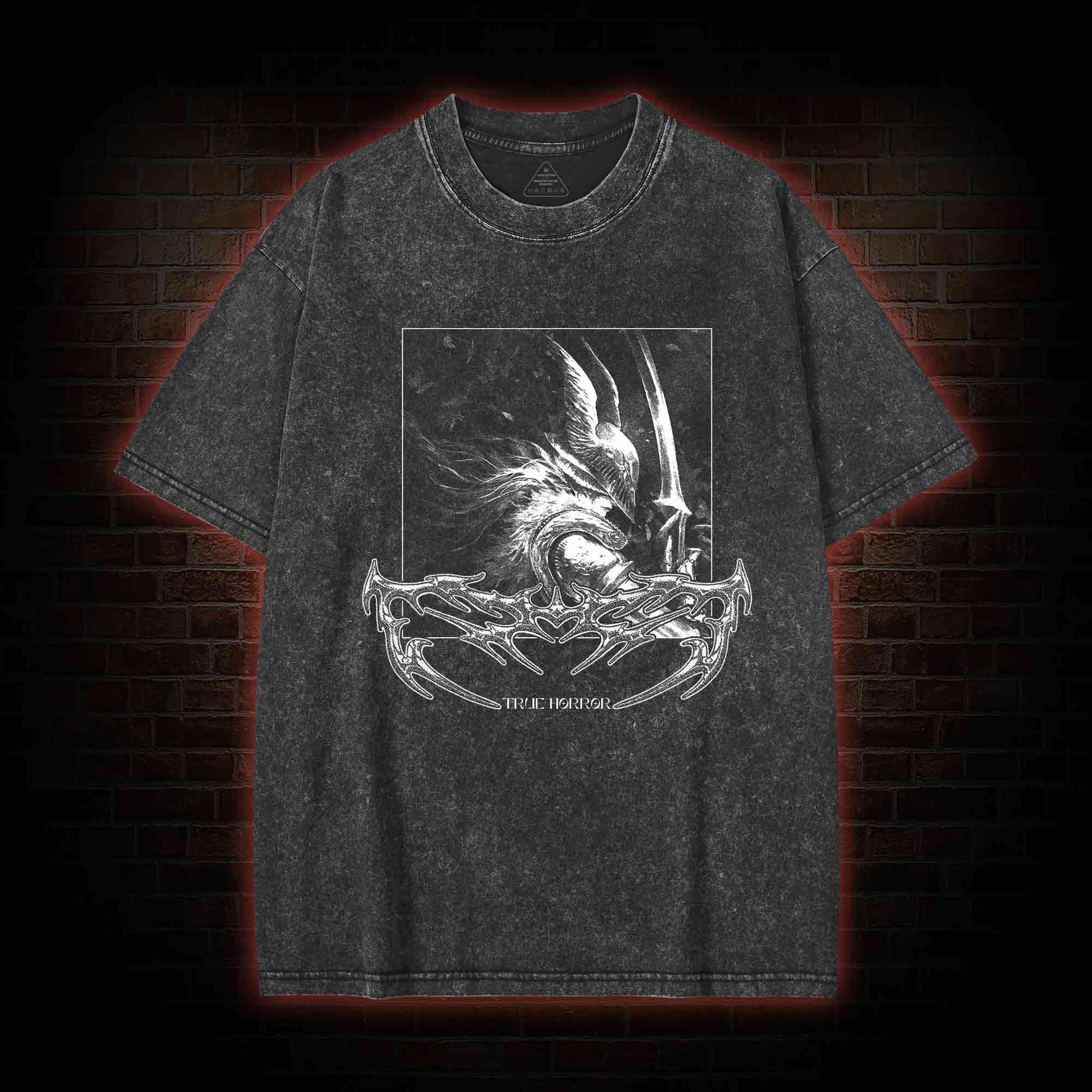 Ture Horror Washed T-shirt