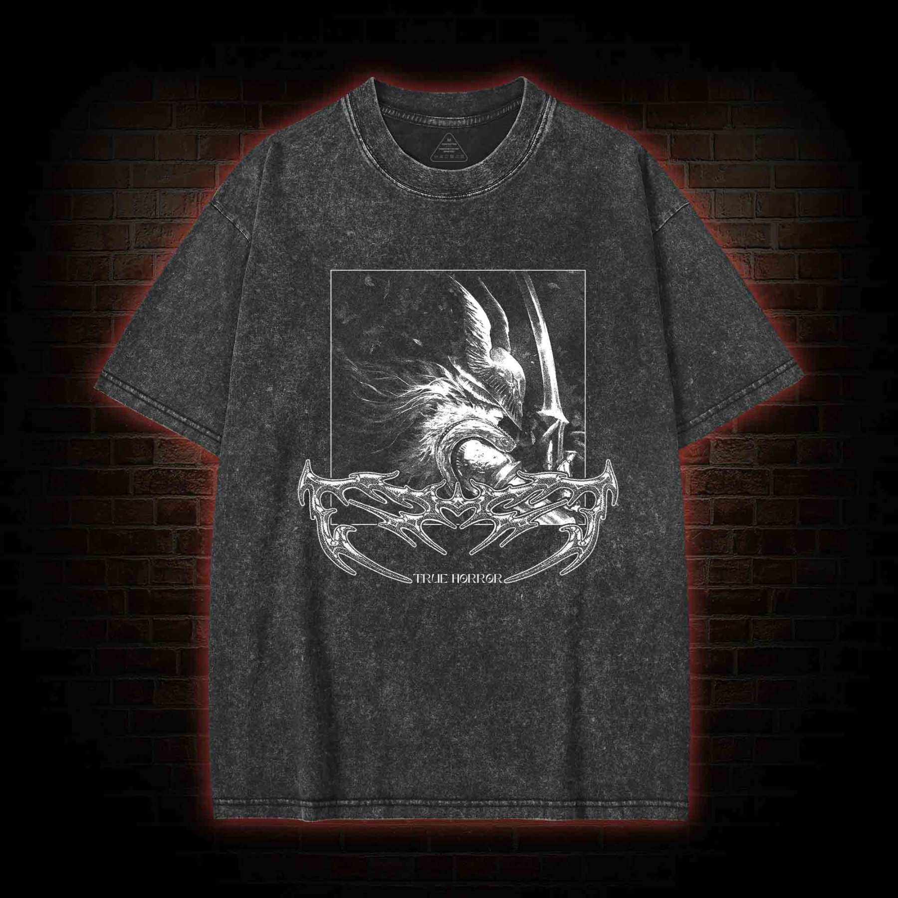 Ture Horror Washed T-shirt