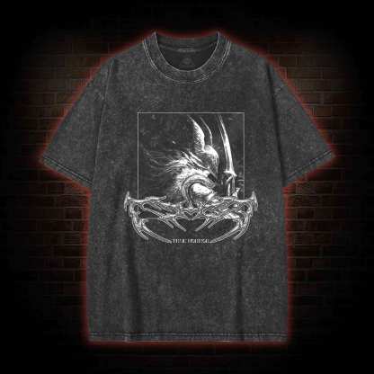 Ture Horror Washed T-shirt
