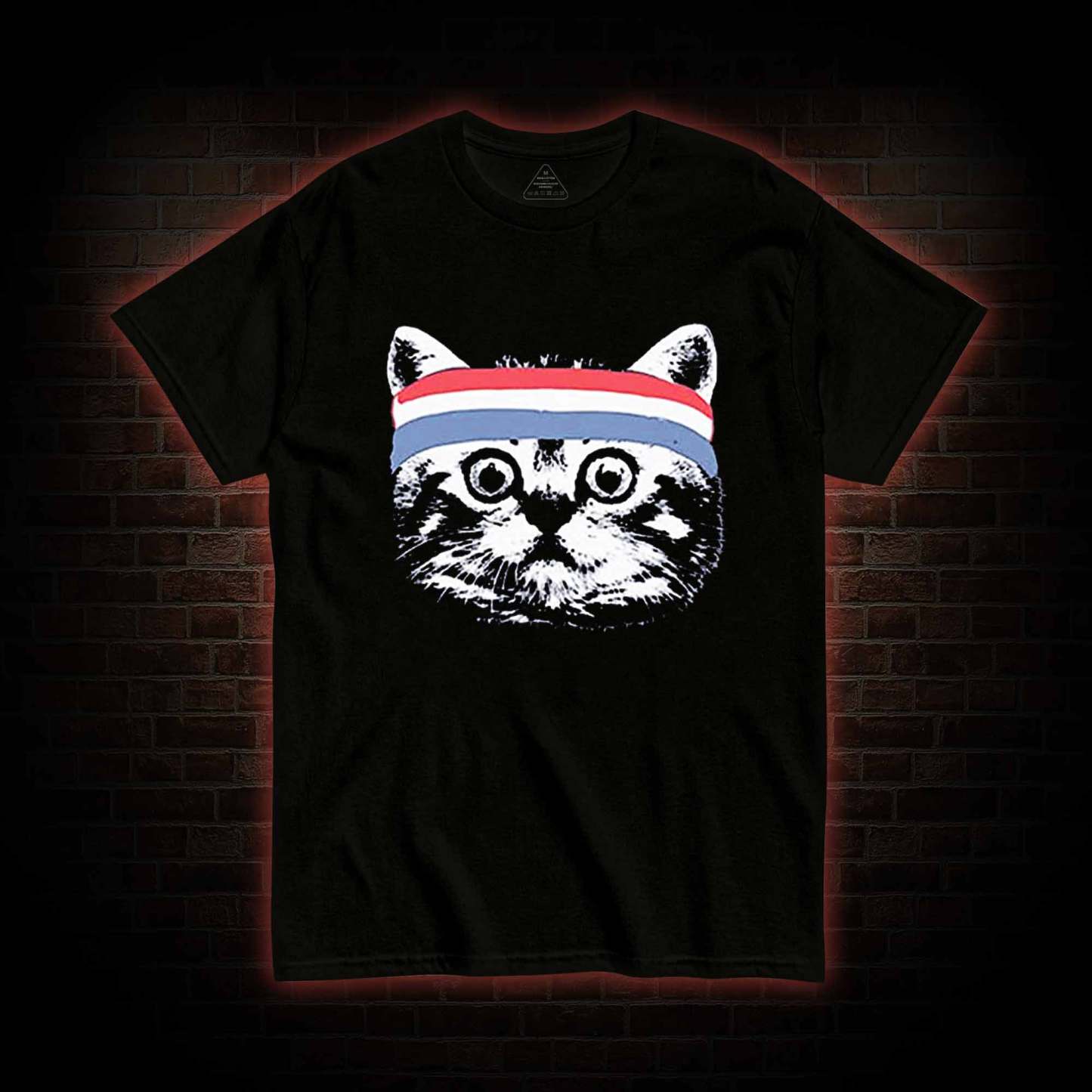 Cat Headband T-shirt