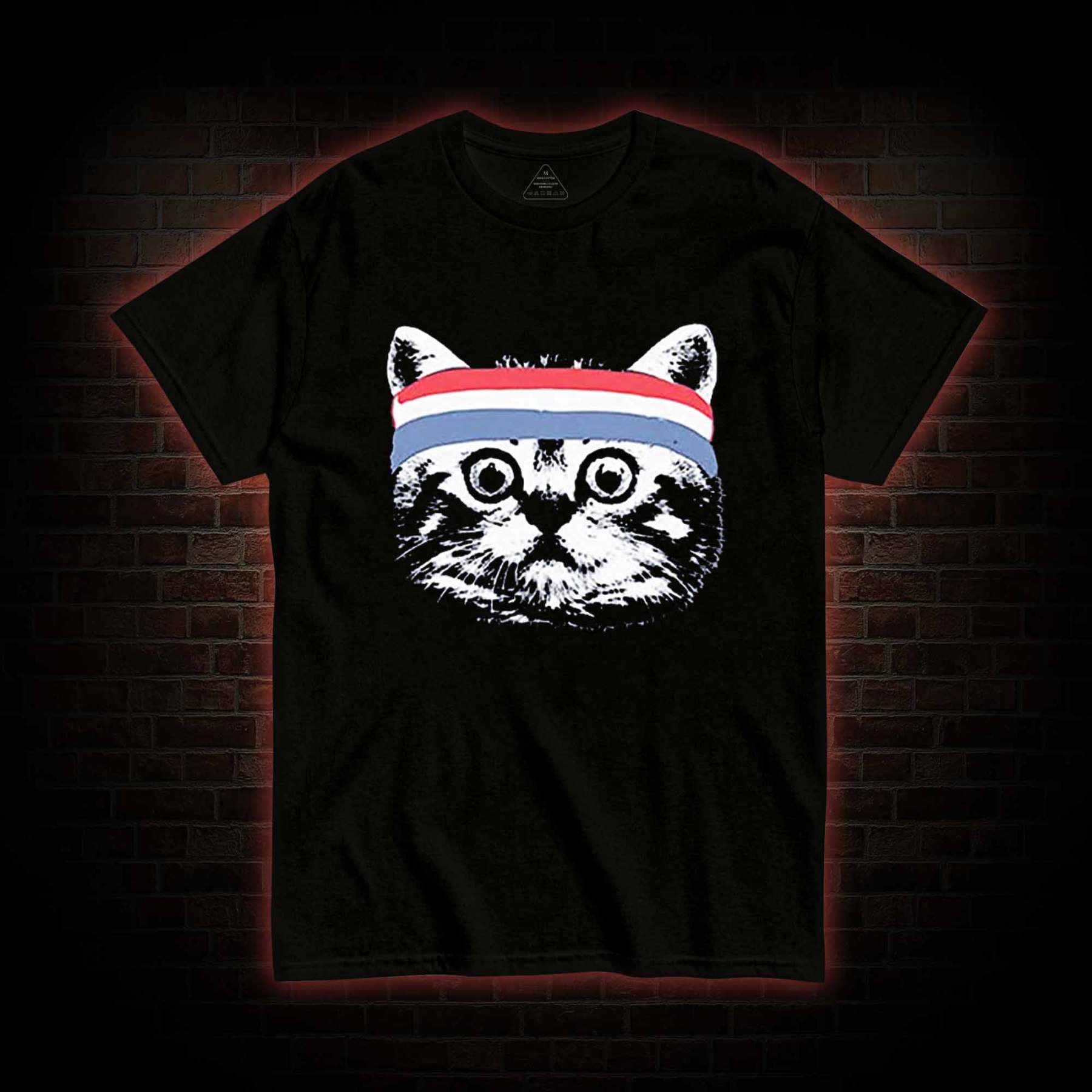 Cat Headband T-shirt