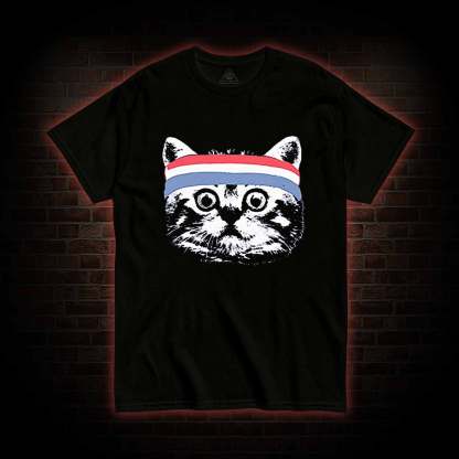 Cat Headband T-shirt 
