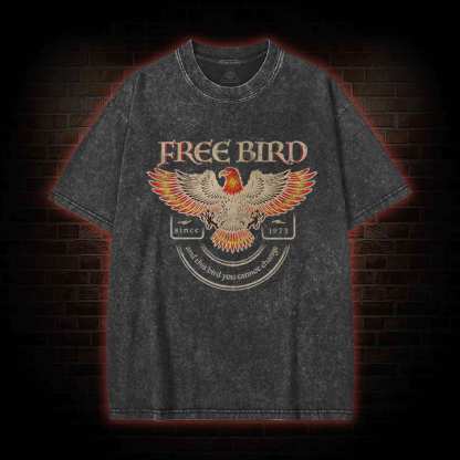 Free Bird Washed T-shirt