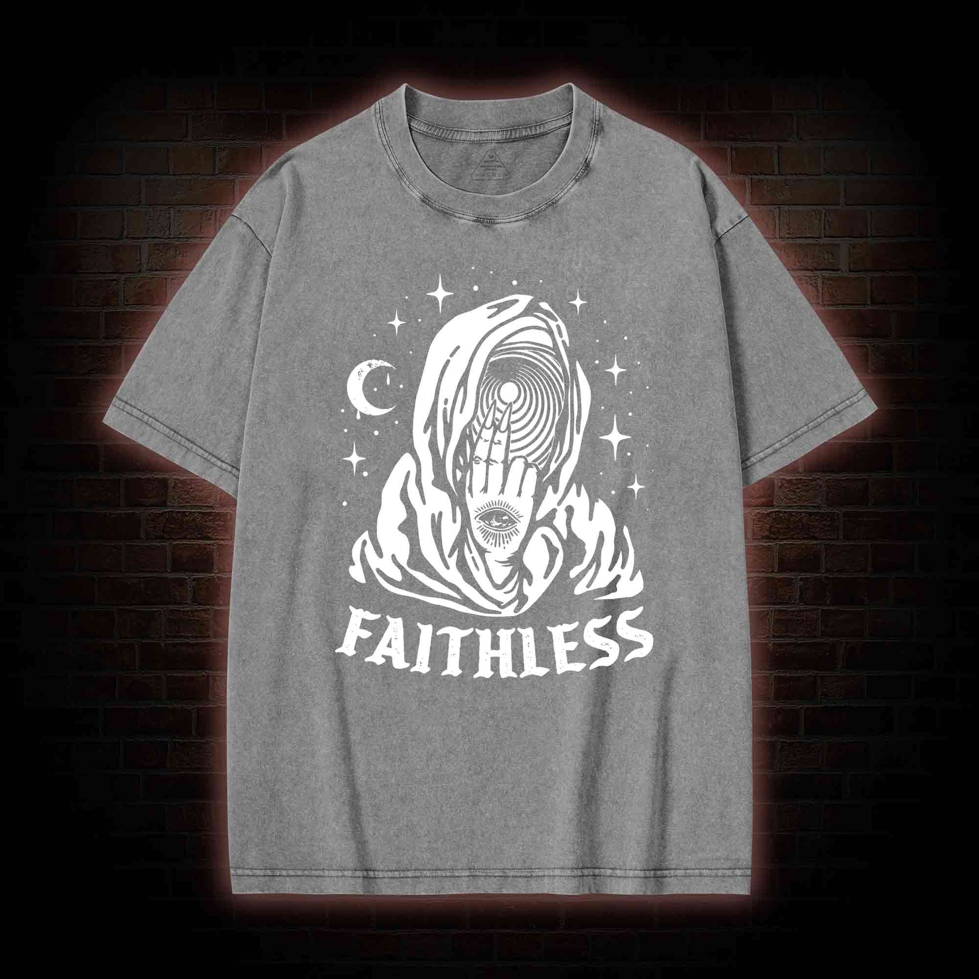 Faithless Washed T-shirt