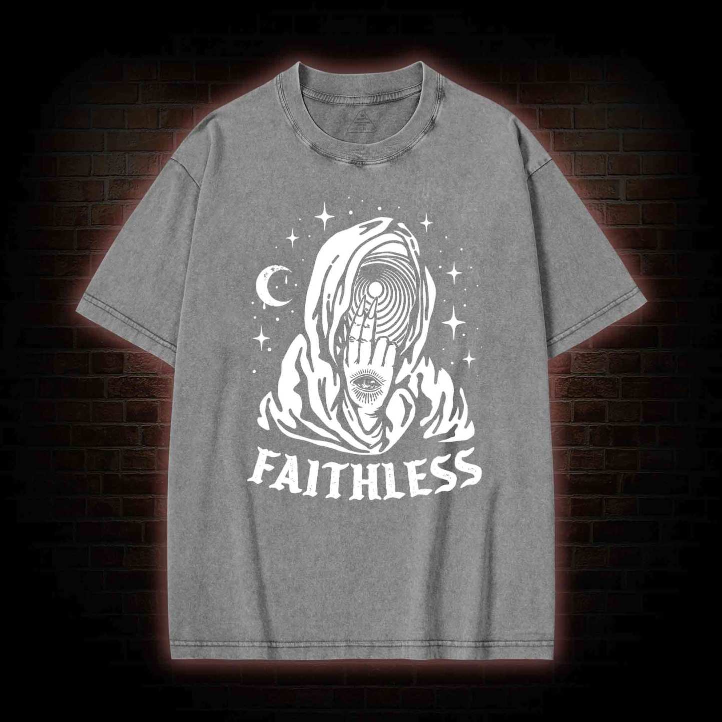 Faithless Washed T-shirt