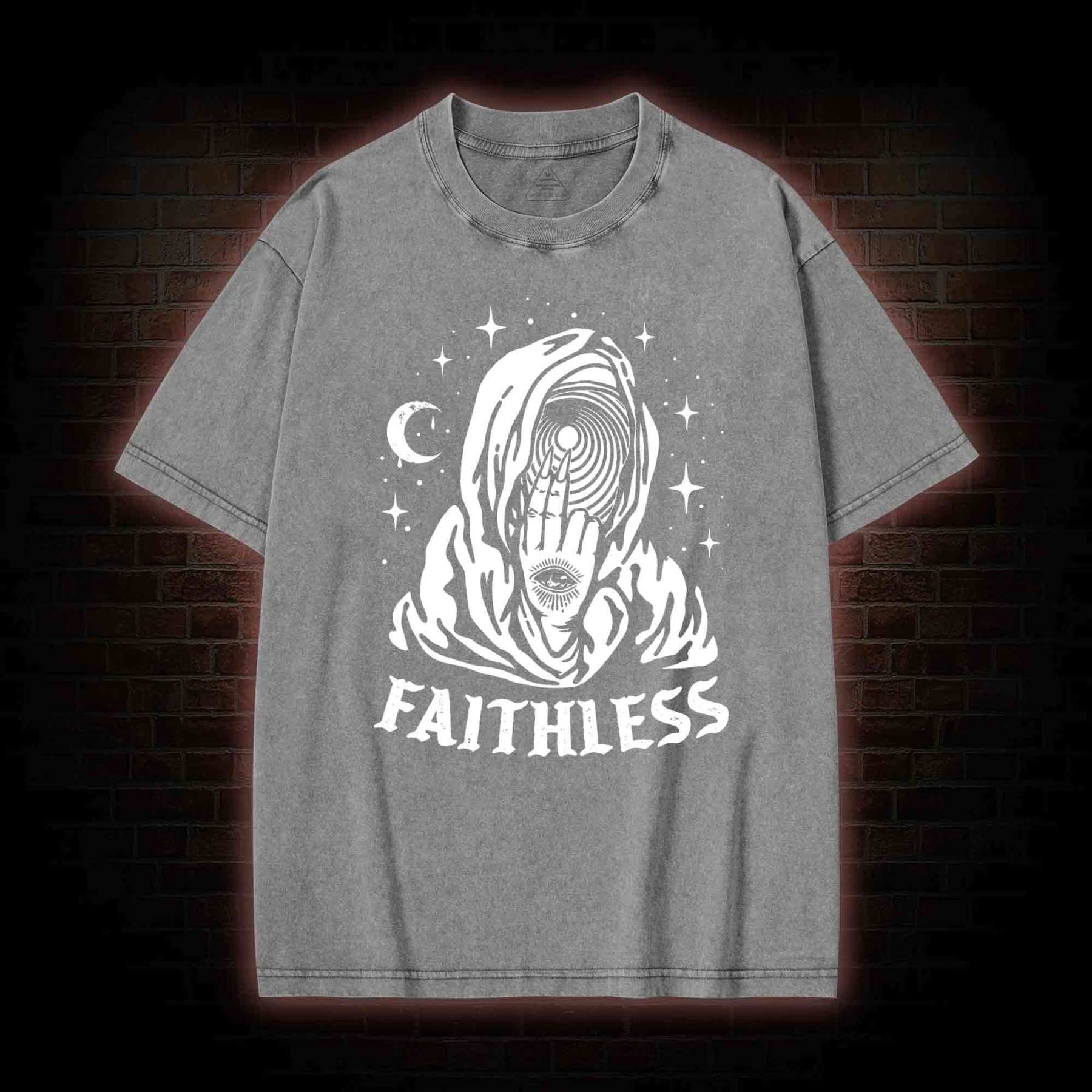 Faithless Washed T-shirt