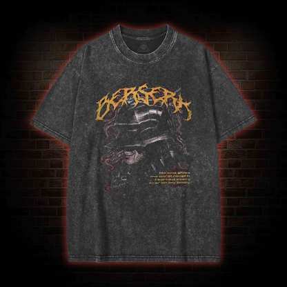 Berserk Guts Vintage Washed T-shirt