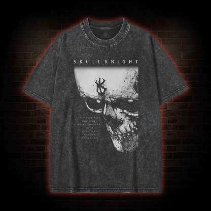 Skull Knight Washed T-shirt