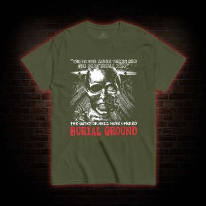 Moon Turns Red The Dead Shall Rise T-shirt 