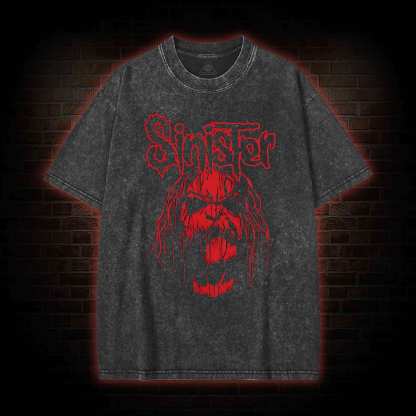 Pyschosinner Washed T-shirt