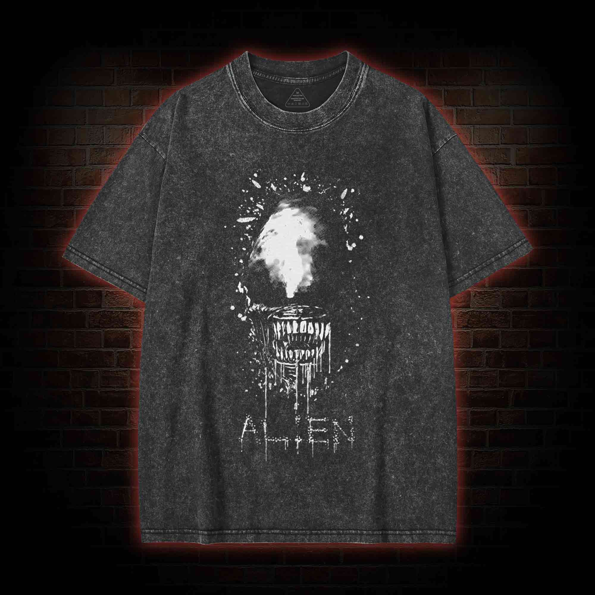 Alien Horror Washed T-shirt
