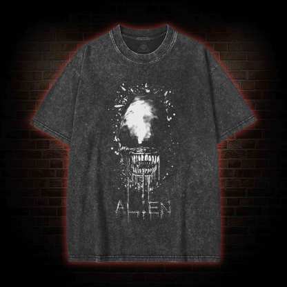 Alien Horror Washed T-shirt
