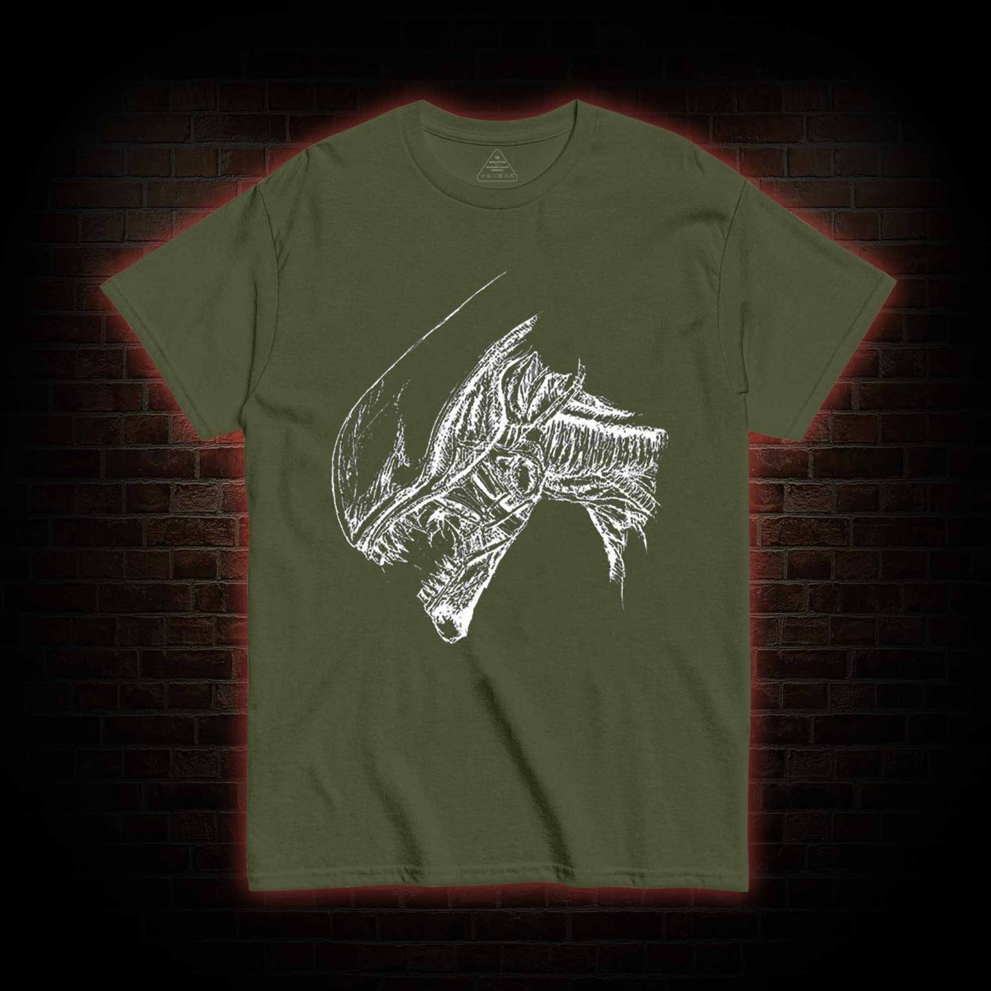 Aliens Head T-shirt 