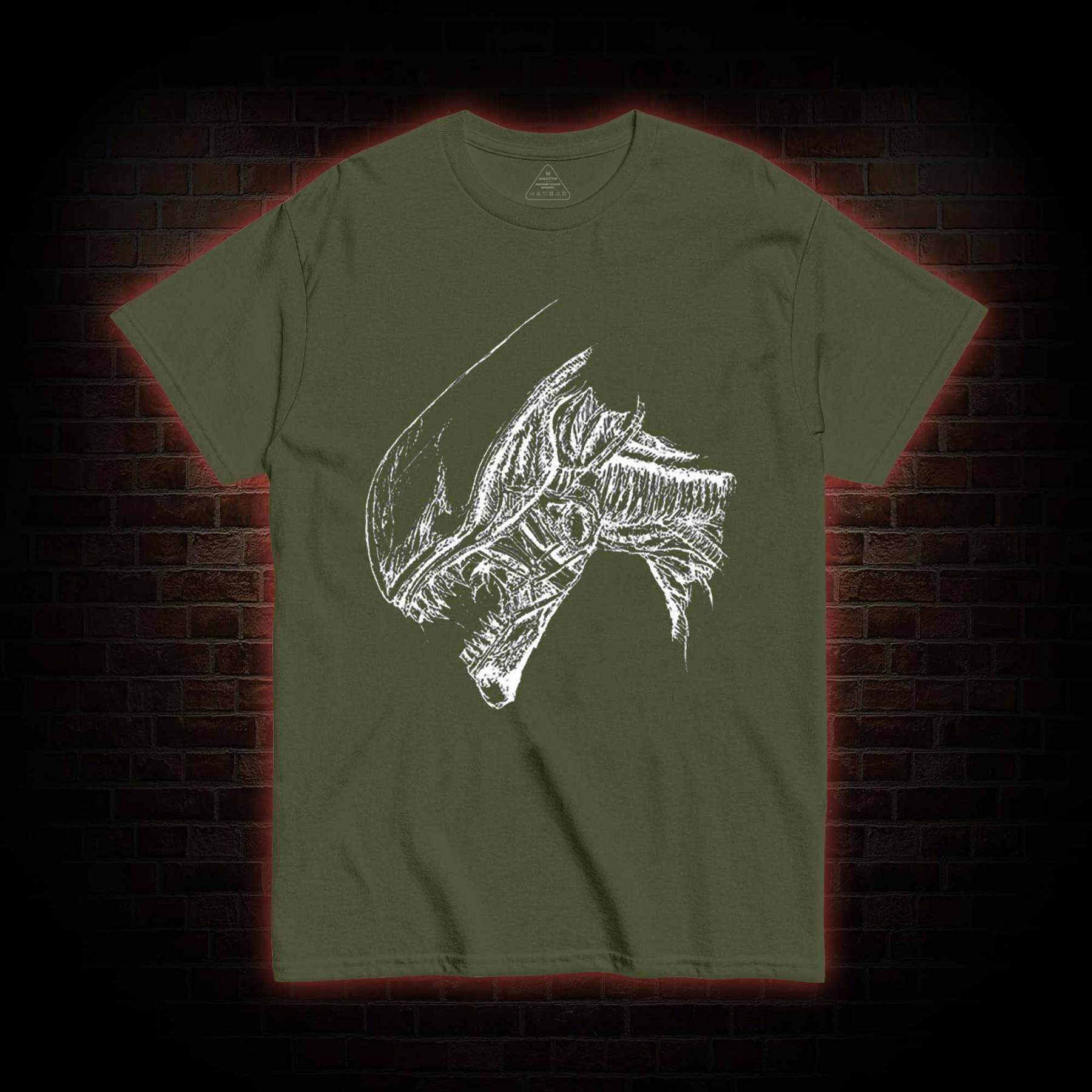 Aliens Head T-shirt 