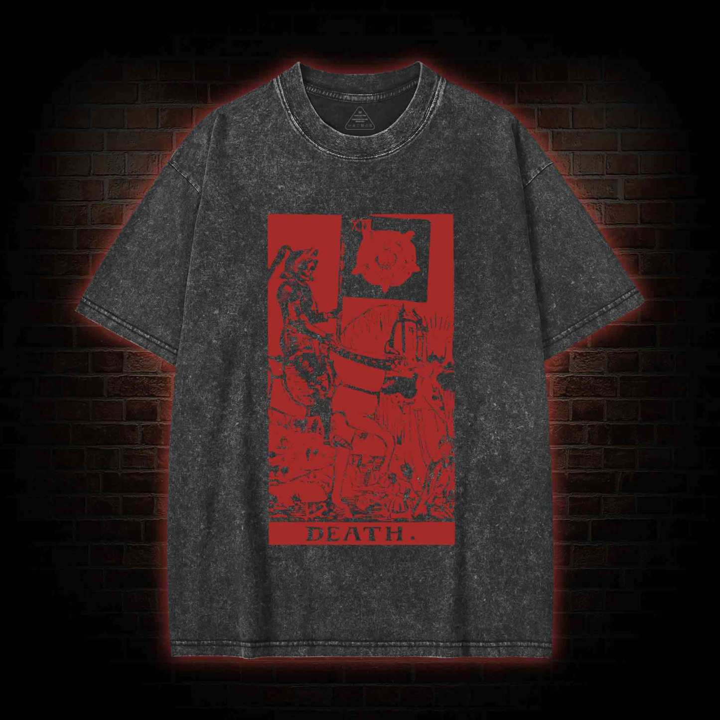 Tarot Death Washed T-shirt