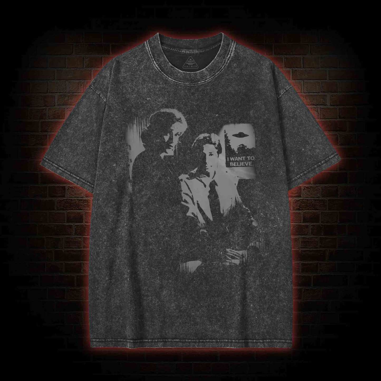 I Want to Believe Washed T-shirt