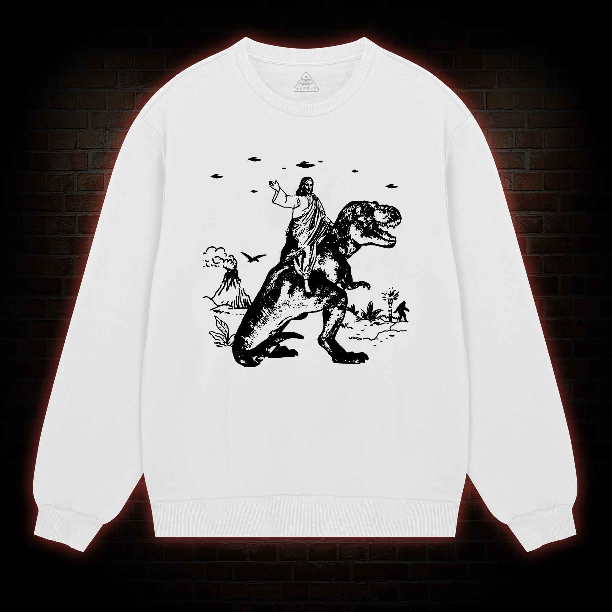 T-rex Jesus Sweatshirt