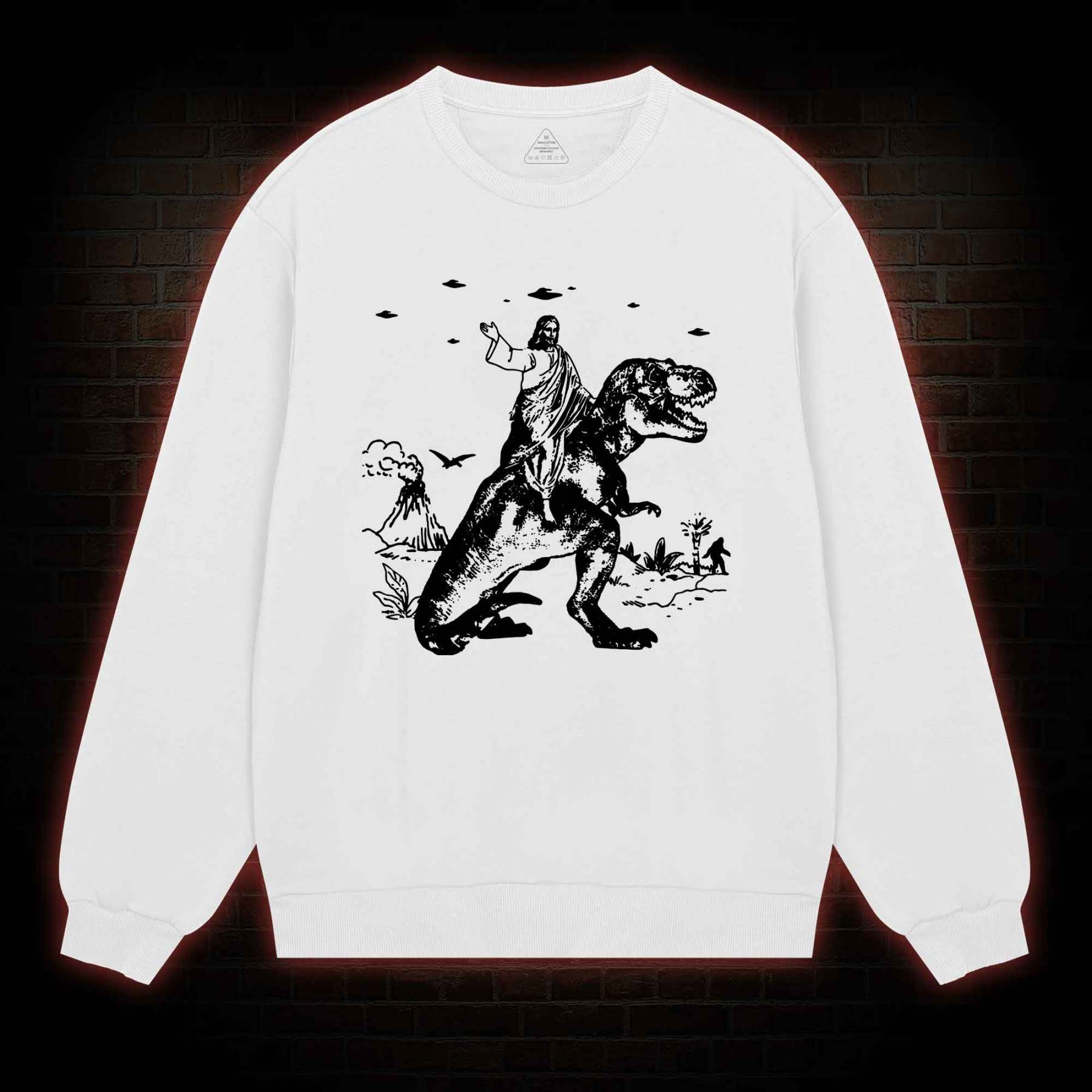 T-rex Jesus Sweatshirt