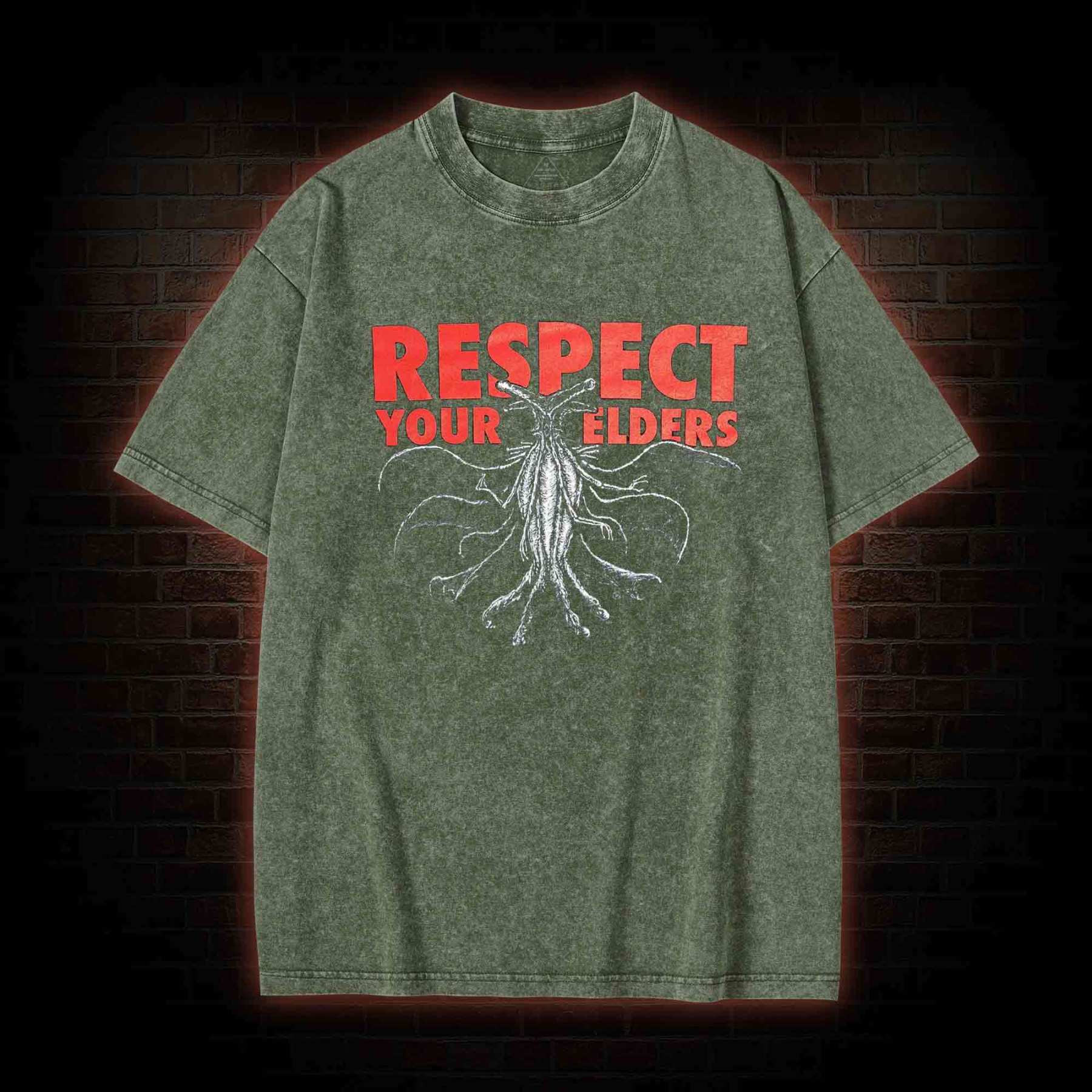 Respect Your Elders Washed T-shirt