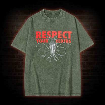 Respect Your Elders Washed T-shirt