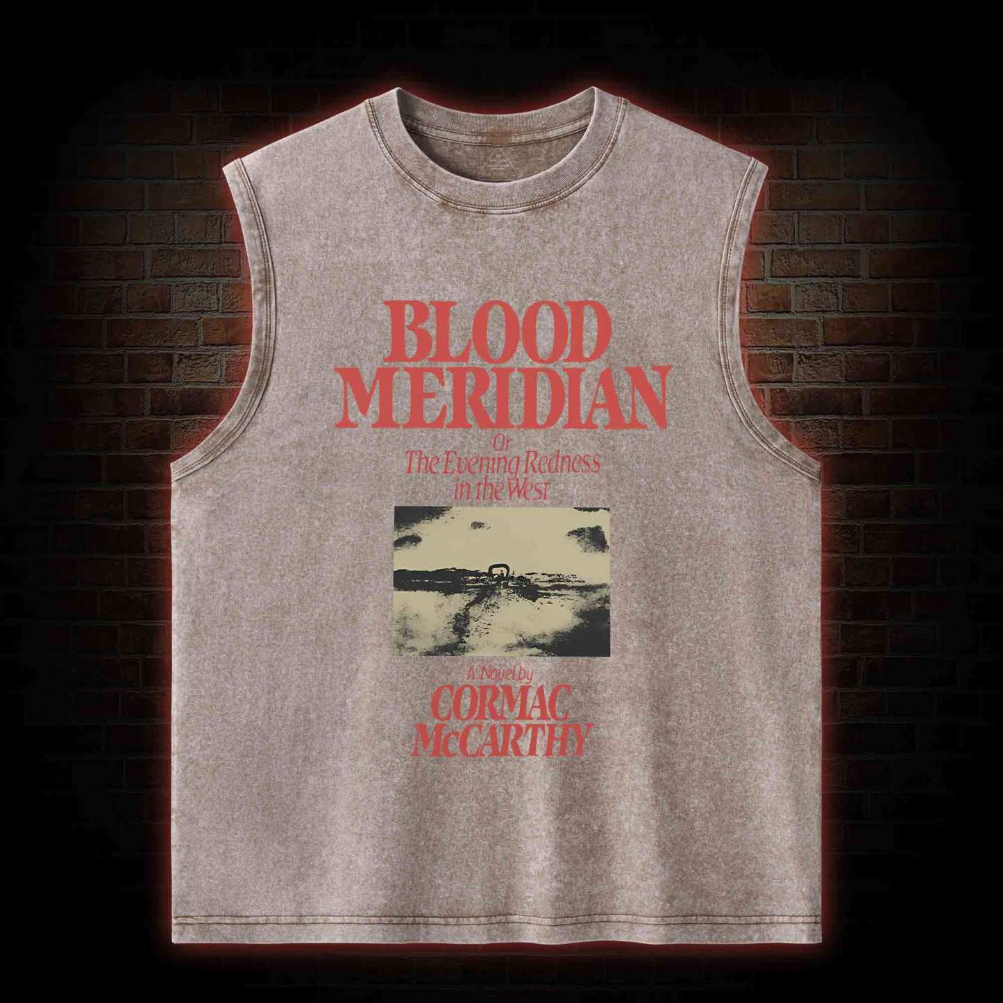 Blood Meridian Retro Washed Tank Top