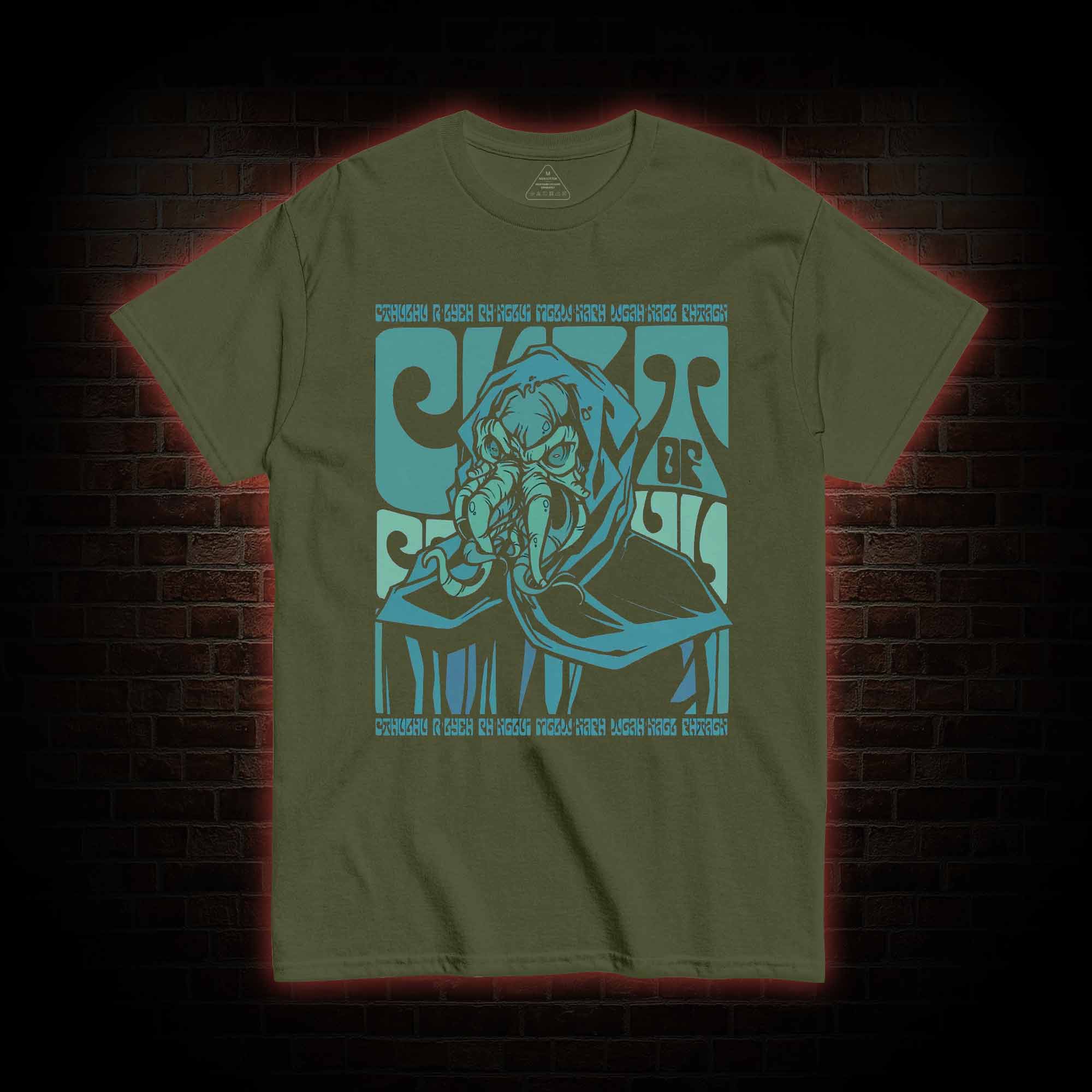 Cult of Cthulhu Retro T-shirt 