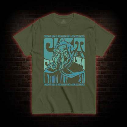 Cult of Cthulhu Retro T-shirt 