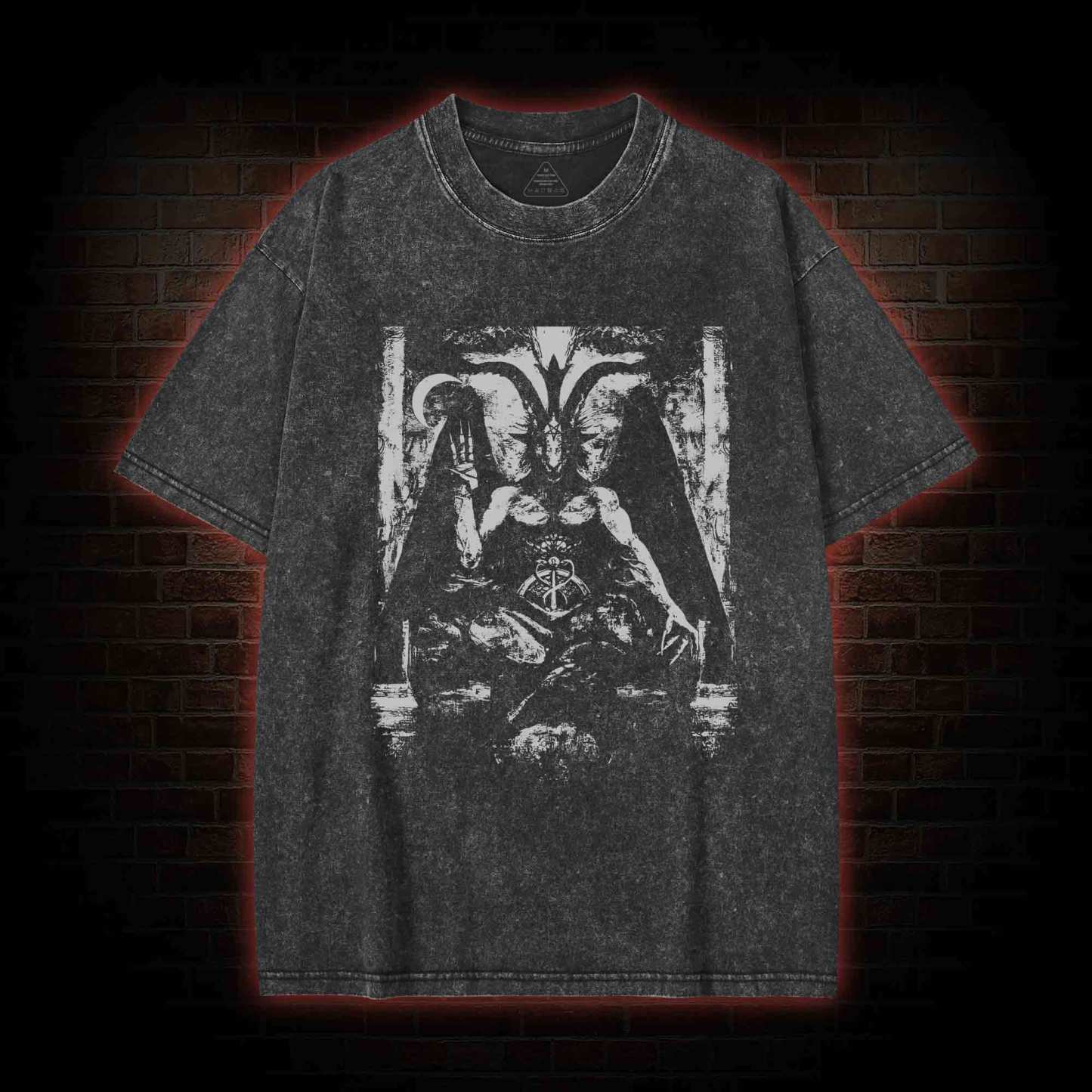 Demonic Goat Washed T-shirt