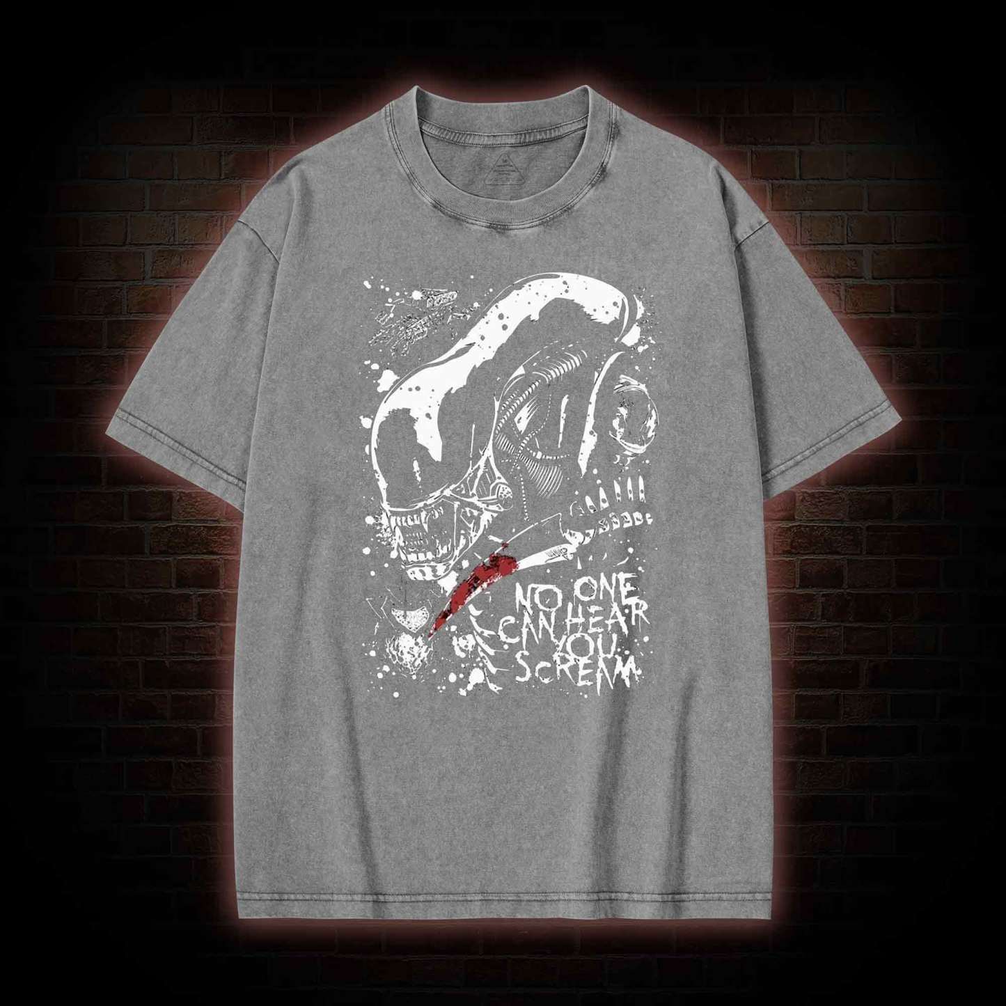 No One Can Hear Your Scream Washed T-shirt