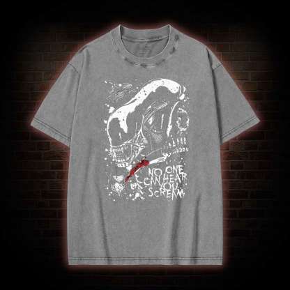 No One Can Hear Your Scream Washed T-shirt