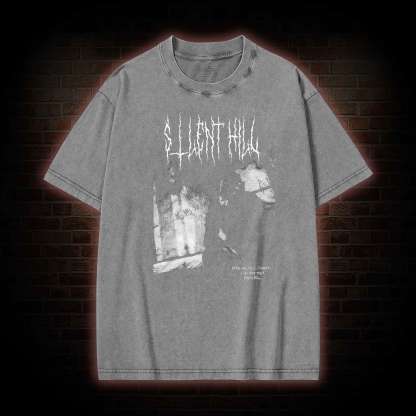 In My Restless Dreams I See That Town Washed T-shirt