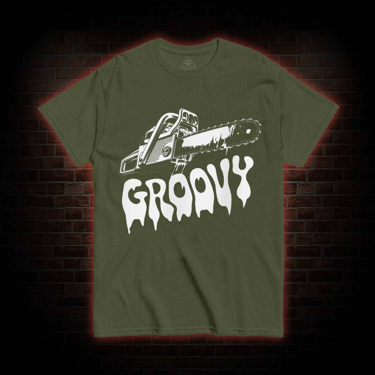 Groovy Chainsaw T-shirt 