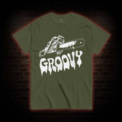 Groovy Chainsaw T-shirt 