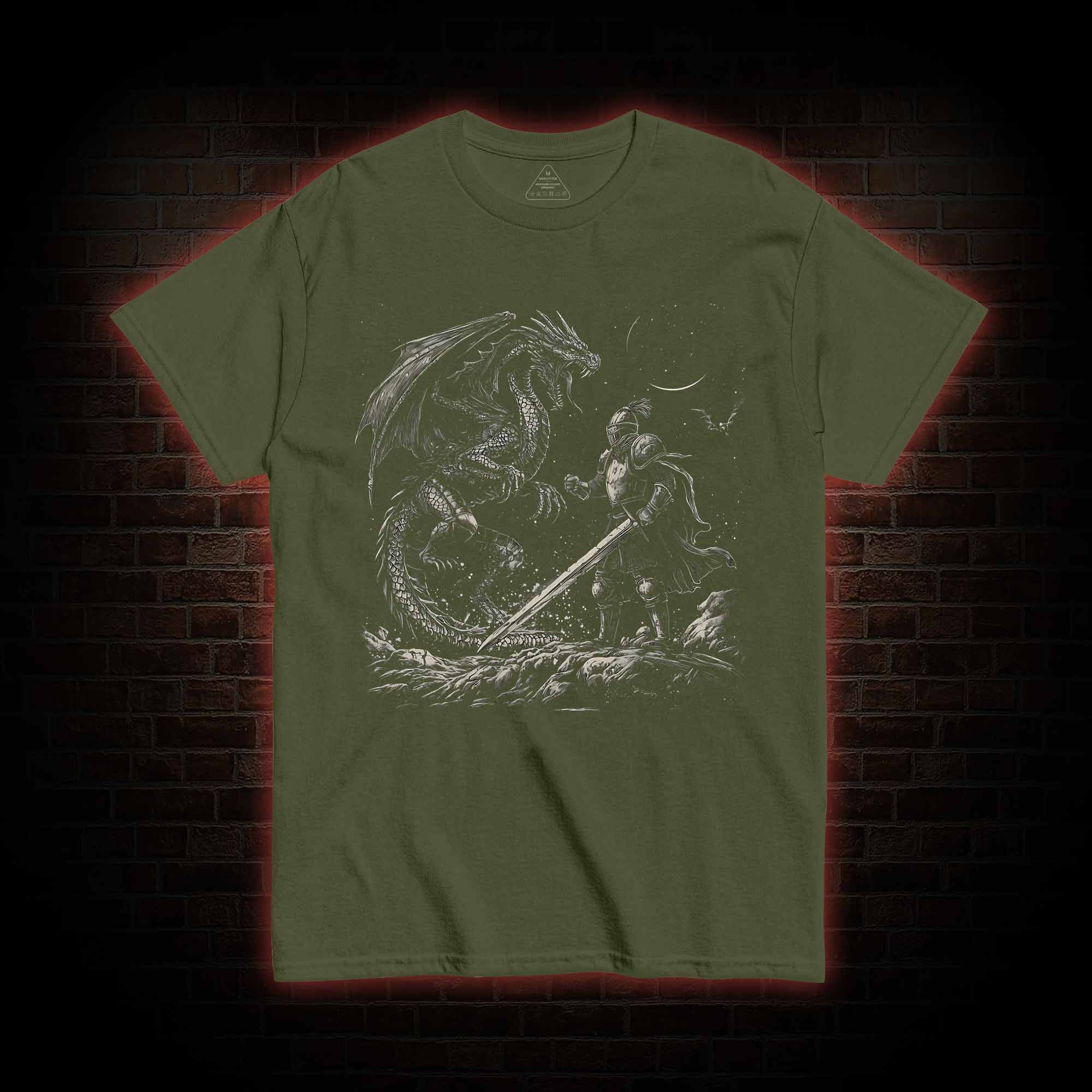 Dragon and Knight T-shirt