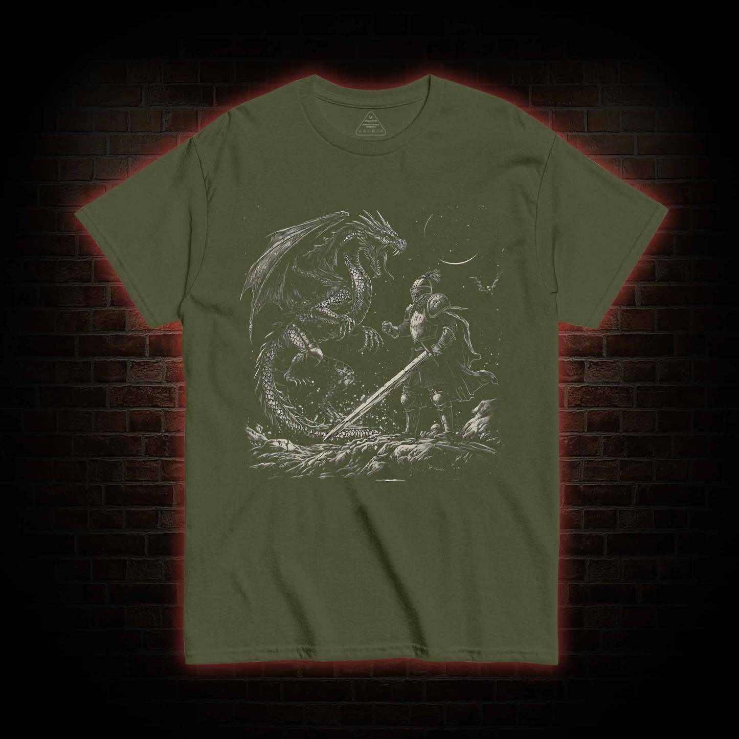 Dragon and Knight T-shirt