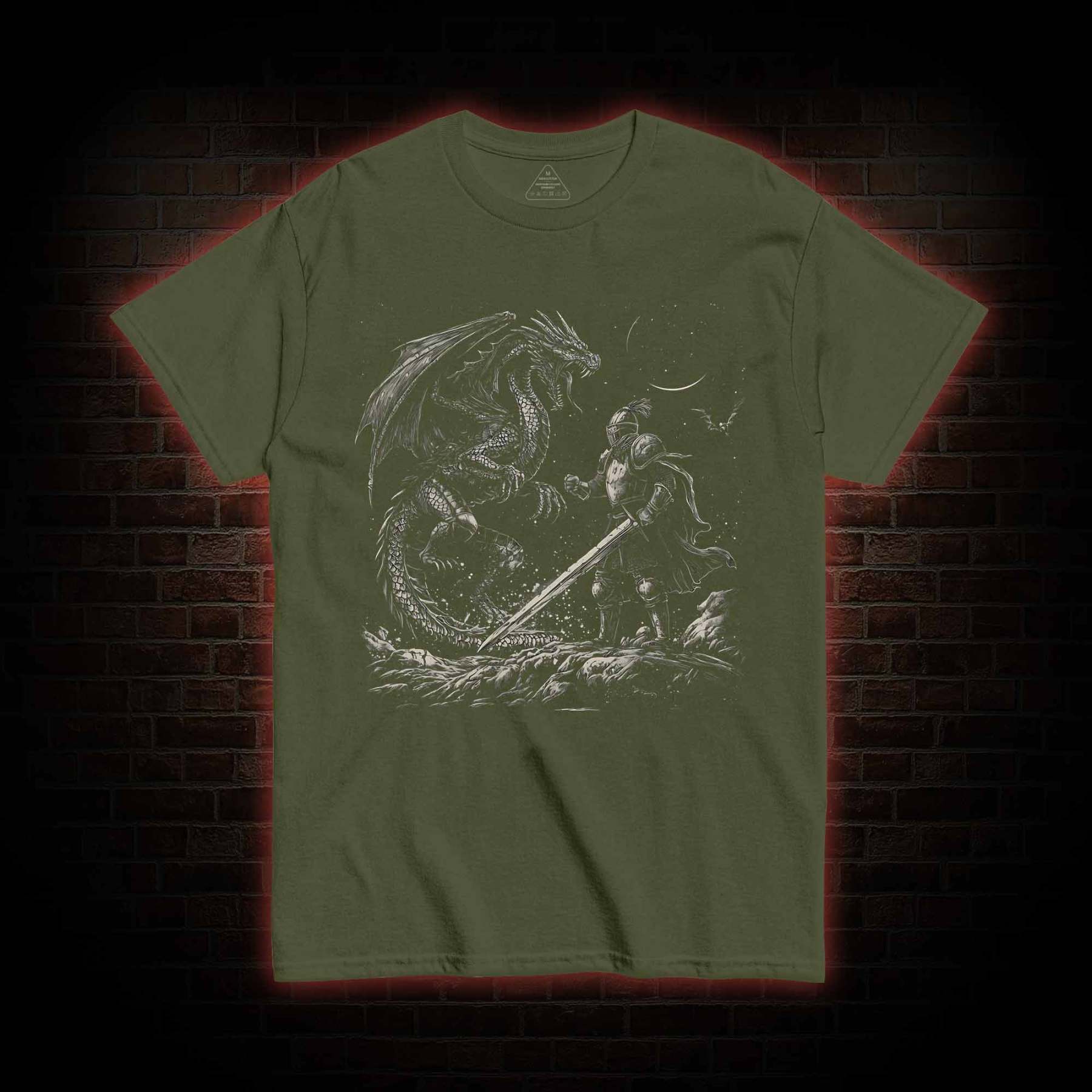Dragon and Knight T-shirt