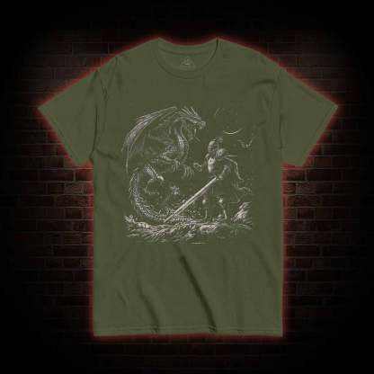 Dragon and Knight T-shirt