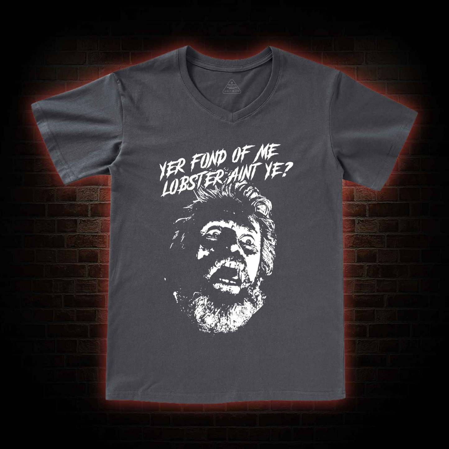 Yer Fond Of Me Lobster Ain’t Ye V-Neck Classic T-Shirt